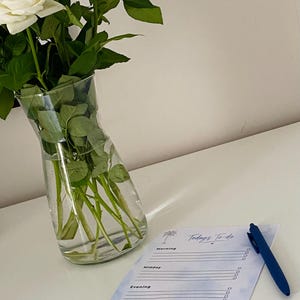 Agenda minimalista per le attività quotidiane