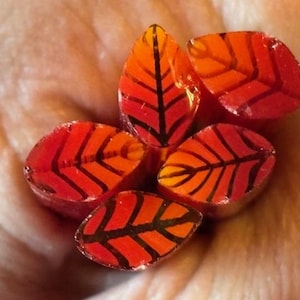 COE 90 - Lava Gradient Leaf Murrine