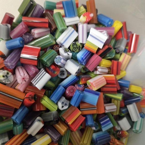 COE 90 - Seconds Grab Bag Snipped Murrine
