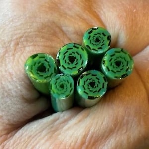 COE 90 - Green Swirl Murrine
