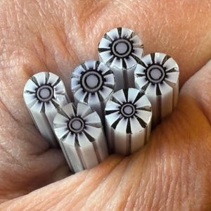 COE 90 - Lavender & White Daisy Murrine