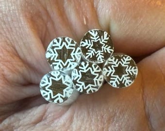 COE 90 - White Snowflake Murrine