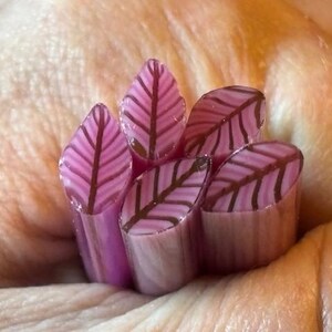 COE 90 - Pink Leaf Murrine