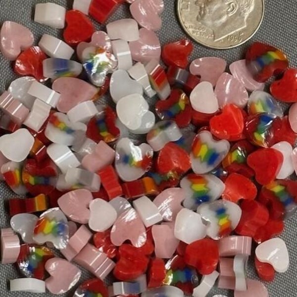 COE 96 - Sliced Heart Grab Bag Murrine