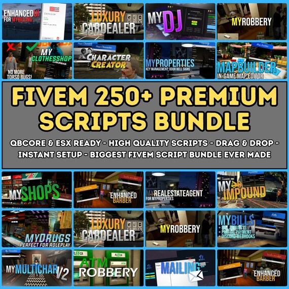 Fivem Shop Get Fivem Mods Scripts More Fivem Store ESX / QB] IF Market