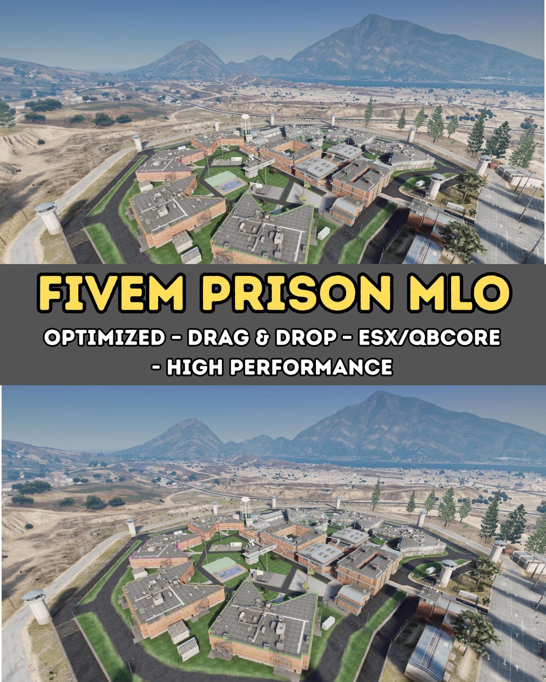 Fivem Prison MLO – Nopixel Style Jail Interior • RP Ready • Qbcore and ...
