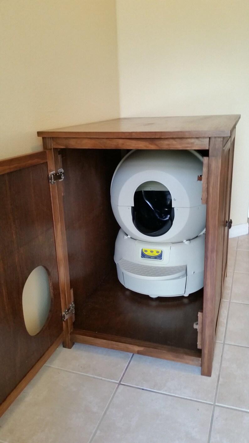 Odor Free Litter Robot Enclosure Cat With Smooth Panels. Fits