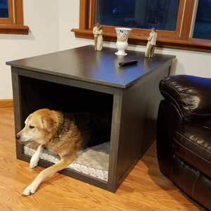 Wood Dog Den / Bed / Crate / Kennel / Indoor Dog House