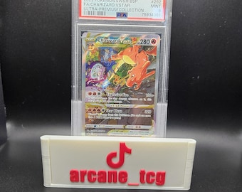 Custom Trading Card Stand: 3D Printed Display Holder with Adjustable Back