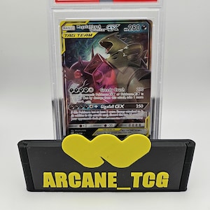Custom Whatnot Logo Trading Card Stand Personalized Display Holder Sports Cards 3D Printed TCG Collector - Adjustable Back - Swappable Text