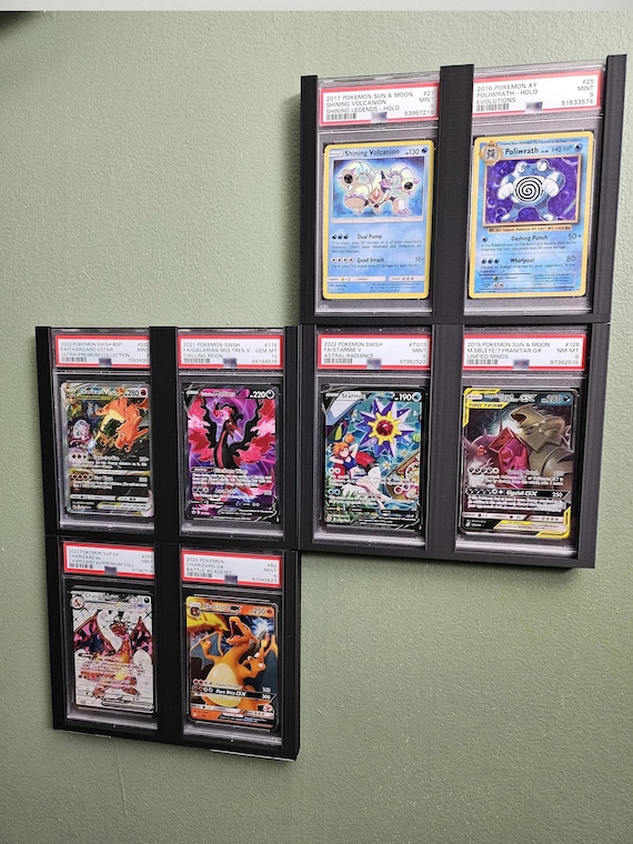 Graded Card Wall Display PSA Slab Card Show Display Holder Gift for Card  Collectors Fits PSA Slabs Graded Geek Mount Sports Card Wall Nerd - Etsy