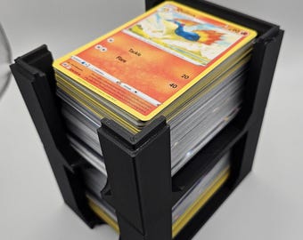 3D Printed Stackable Card Holder: TCG Storage Tower