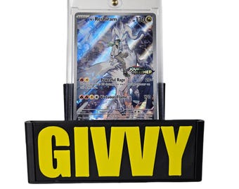 GIVVY Trading Card Stand: Adjustable Display Holder for TCG For Streamers WhatNot