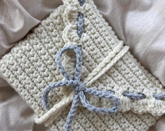 Crochet Kindle Paperwhite Envelope Sleeve Pattern | DIY E-Reader & Book Pouch (PDF)