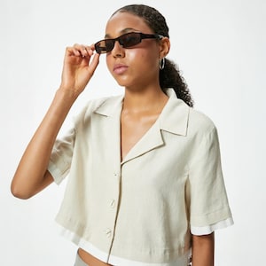 Linen Shirt, Shirt, Linen Shirt Women, Women Shirt, Long Linen Shirt, Linen Top, Button Down Shirt, Cotton Linen Top, Fit Shirt For Women