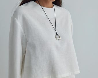 Blouse, Linen Blouse, Women&#39;s Tops, Summer Blouse, Women&#39;s Clothing, Casual Clothing, Bohemian Clothes, Women&#39;s Blouse, Cotton Blouse