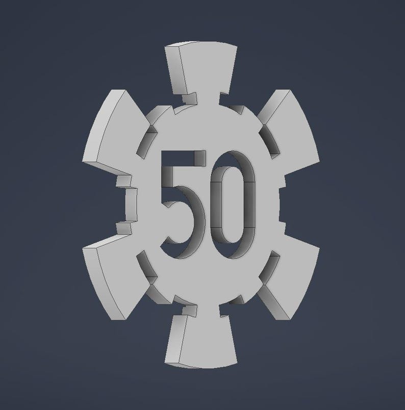 3D Printable Poker Chip Etsy