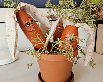 This Garden Grew A Pot of Gourd Bunny Hoppy Carrots