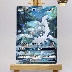 ¡Tarjeta personalizada de POKEMON Lugia Gx Cosmo Holo!