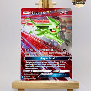 ポケモンカスタムエーフィゴールドスターGXコスモホロフルアート！