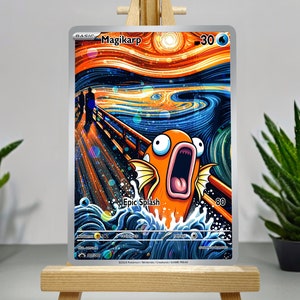 Carte personnalisée POKEMON Magikarp Gx Cosmo Holo!