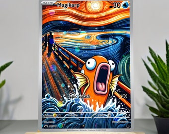 POKEMON custom card Magikarp Gx Cosmo Holo!