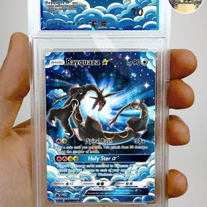Rayquaza Gold Star Proxy - Etsy Rayquaza Gold Star Proxy - Etsy