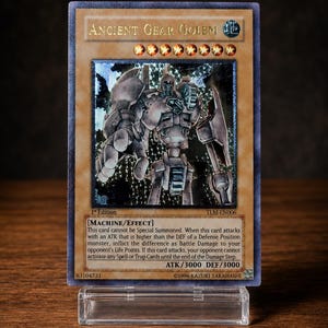 Ancient Gear Golem – CUSTOM Ultimate Rare English Fan-Made