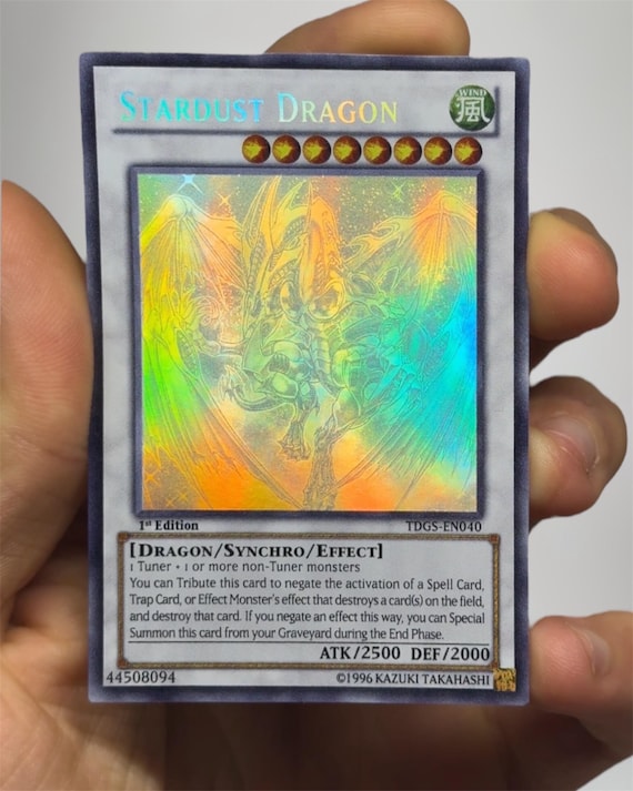 遊戯王 スターダスト・ドラゴン 英語 北米 アンリミ ゴースト ホロ