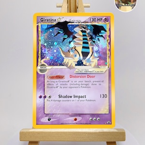 Carte personnalisée POKEMON Giratina Gold Star Cosmo Holo!
