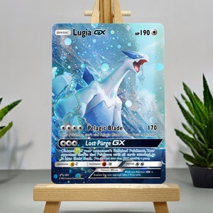 Carte personnalisée POKEMON Lugia Gx Cosmo Holo !