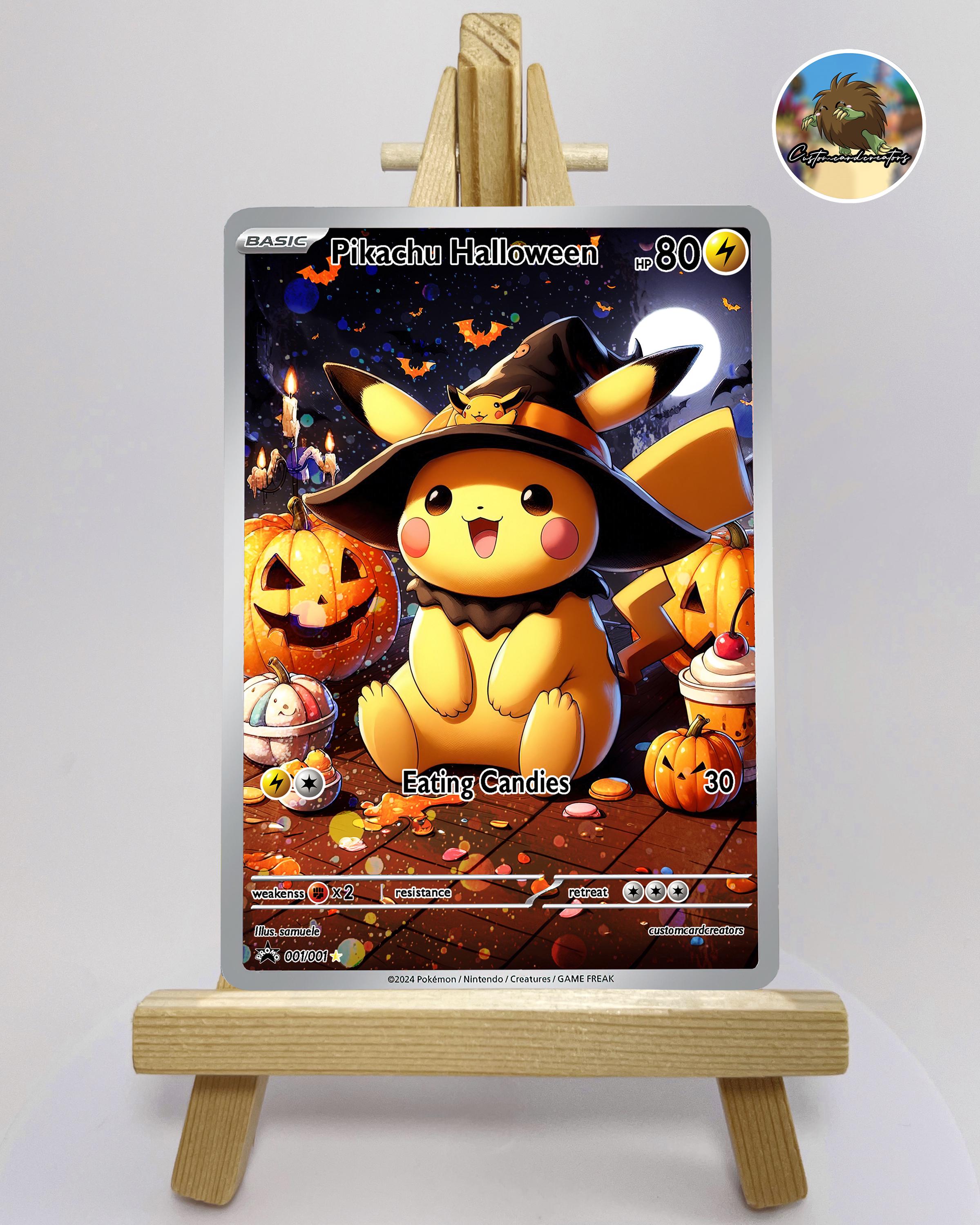 pikachu halloween pokemon card Amazon.com: Pokemon - Pikachu 062/193 - Trick or Trade 2023 - Holo Foil