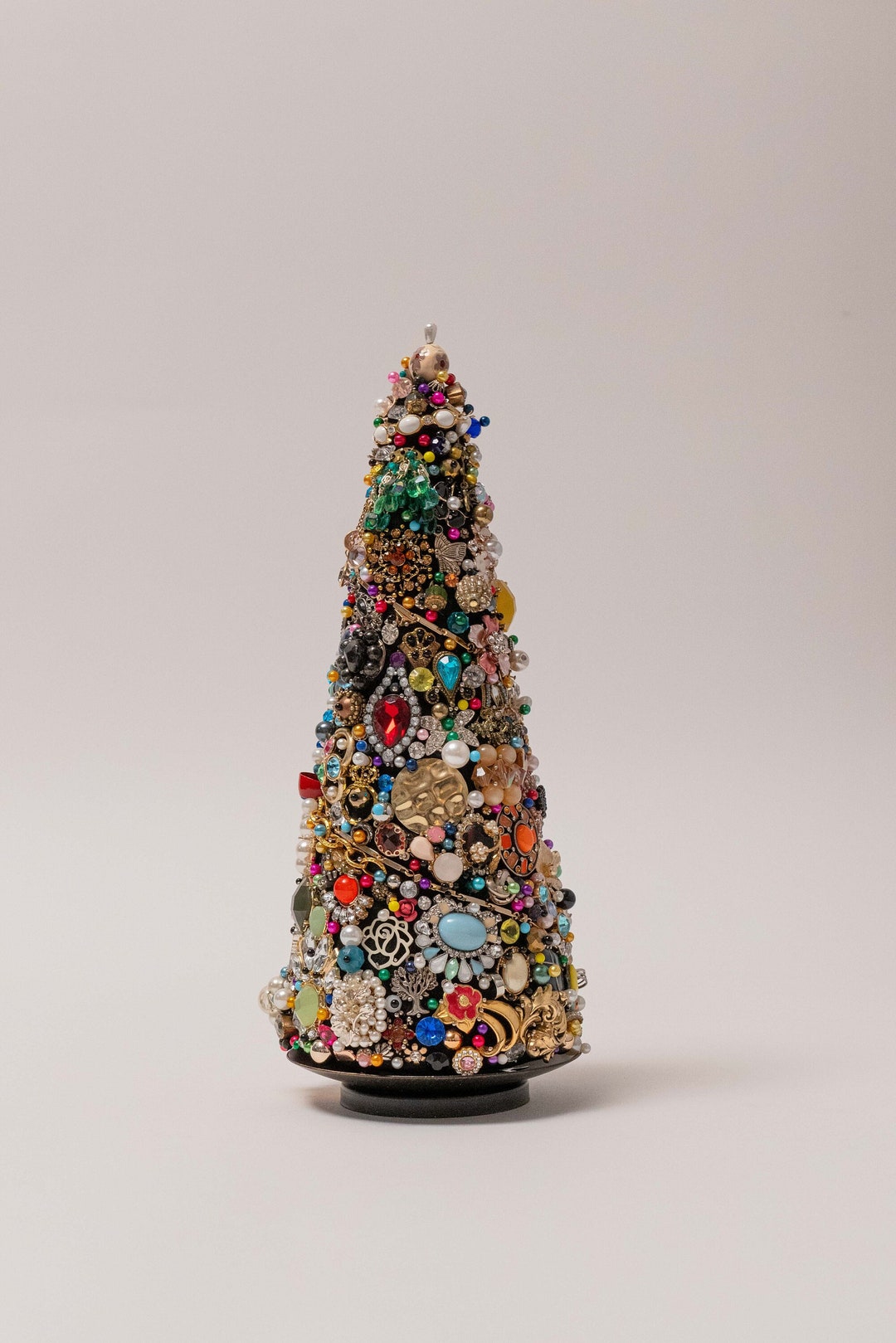 Handmade Vintage Costume Jewelry Tree Art Rare Etsy