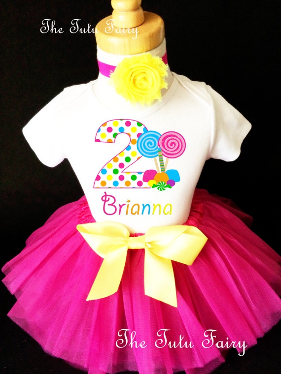 Blue Pink Owl 2nd Second Custom Birthday Girl Tutu Shirt Outfit Set 2 years old