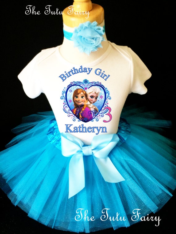 frozen 3rd birthday outfit