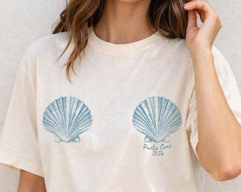 Camiseta personalizada para despedida de soltera en la playa, camisetas de sirena costera para despedidas de soltera, último brindis en la costa, último chapuzón, viaje de despedida de soltera, bikini y cóctel