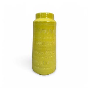 Vintage Italian Yellow Vase – Ceramiche Tadinate