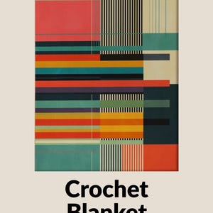 Abstract Crochet Blanket Pattern #8