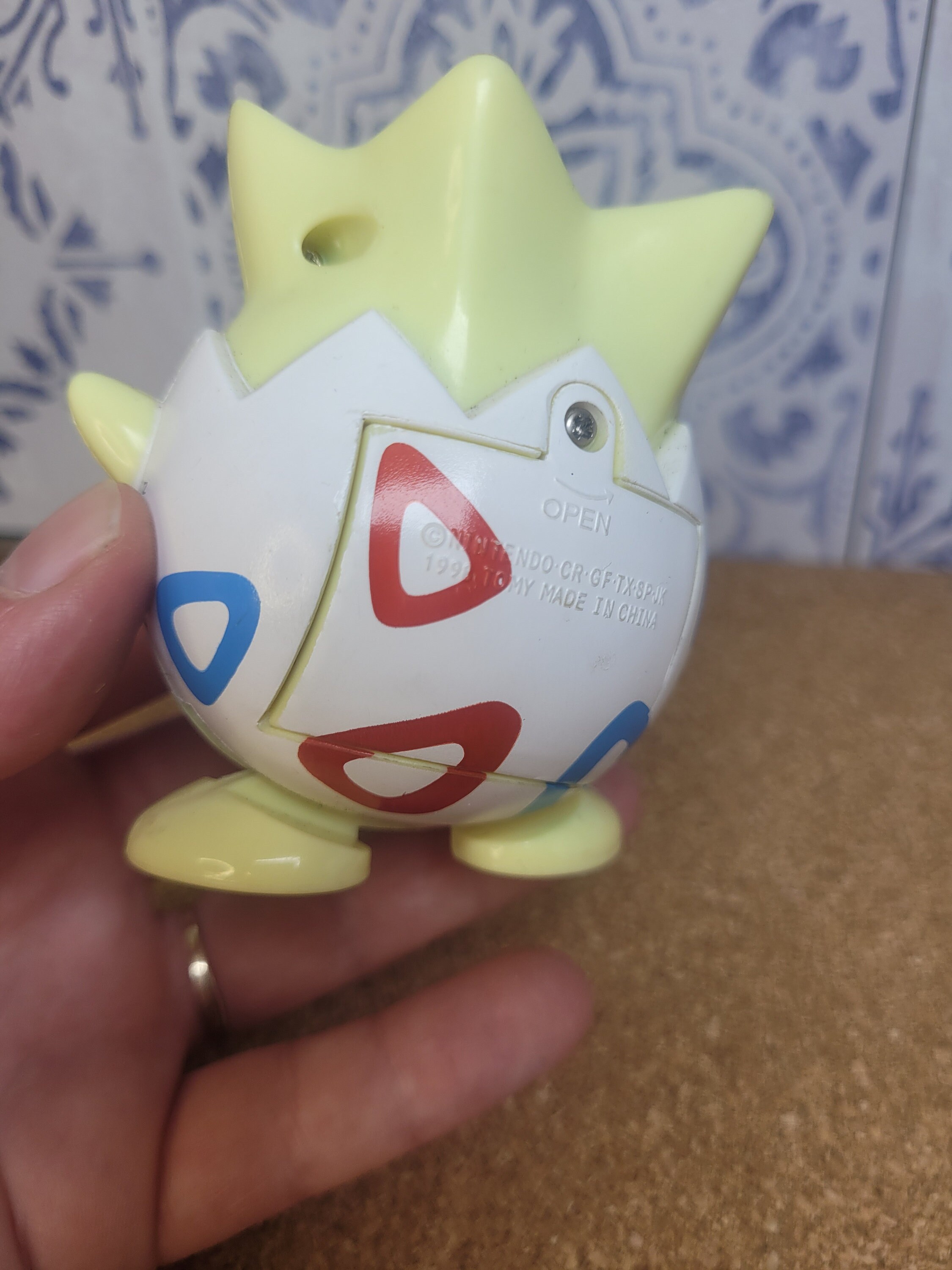 1998 TOMY Pokemon - Togepi - Action Figure Toy Talking Electronic VTG ...