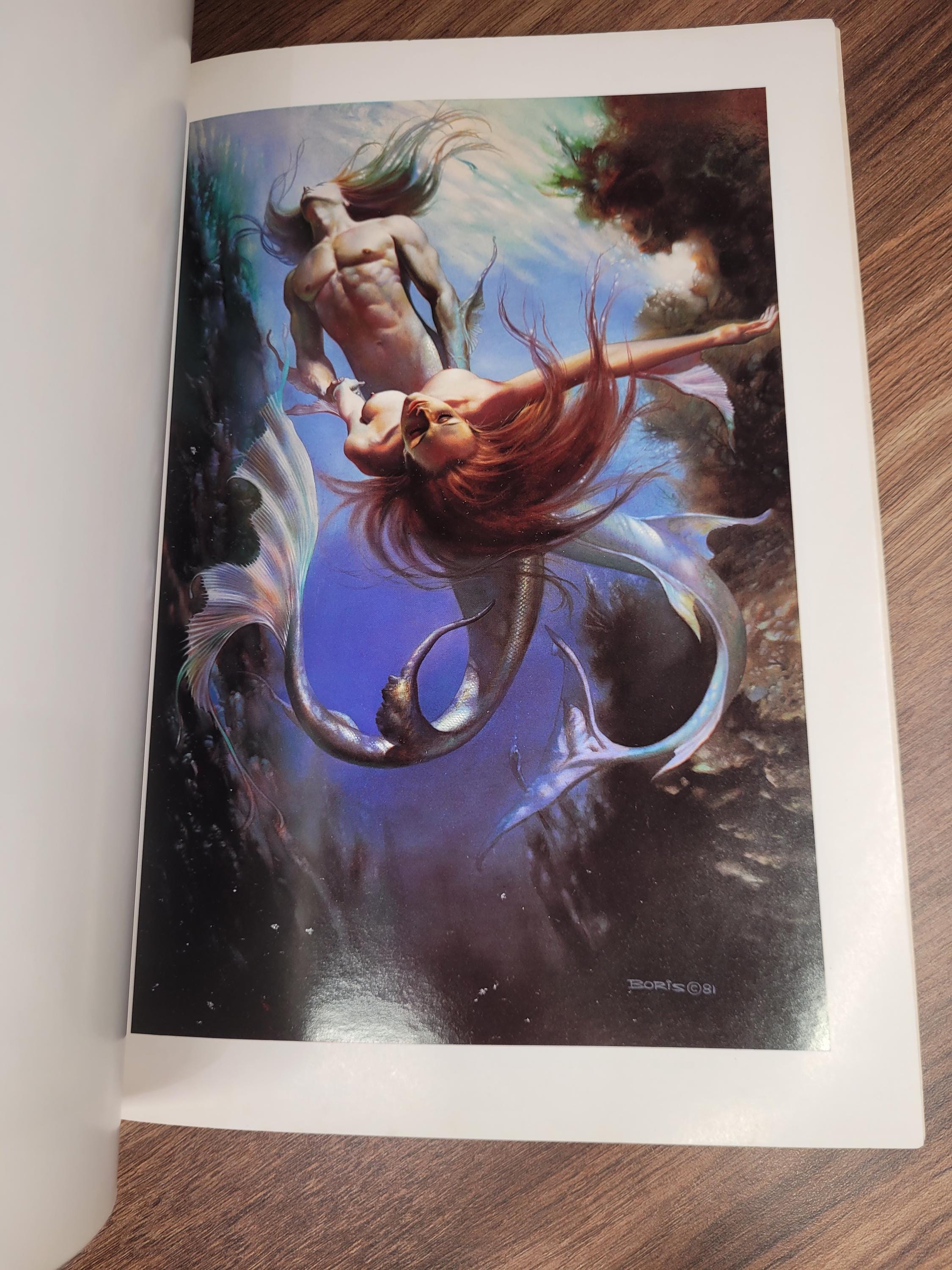 1980s Boris Vallejo, Fantasy Art Book, Provocative Art - Etsy