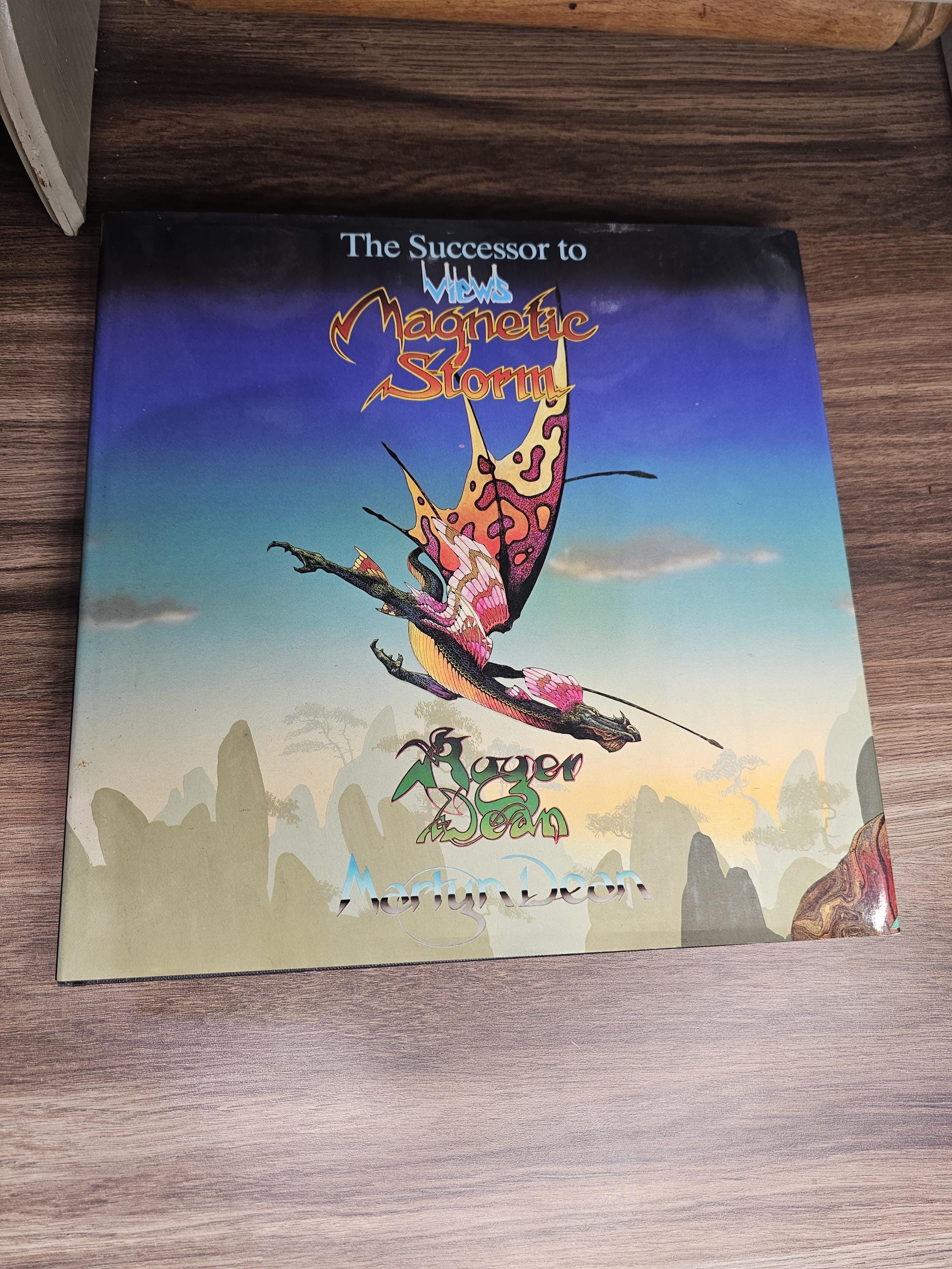 1980s Roger Dean, Martyn Dean Magnetic Storm First Edition