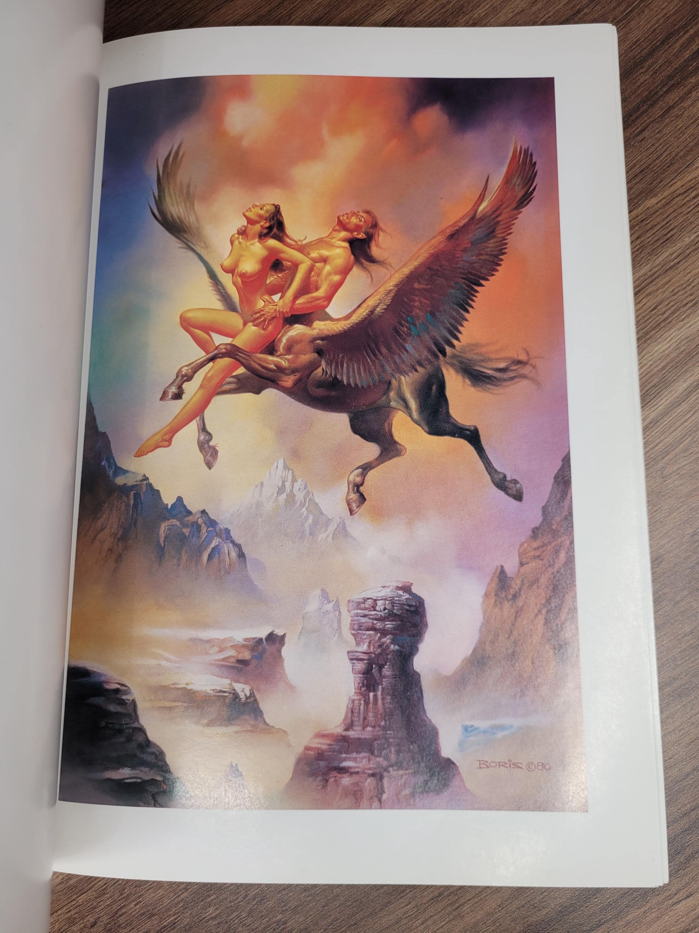 1980s Boris Vallejo, Fantasy Art Book, Provocative Art - Etsy