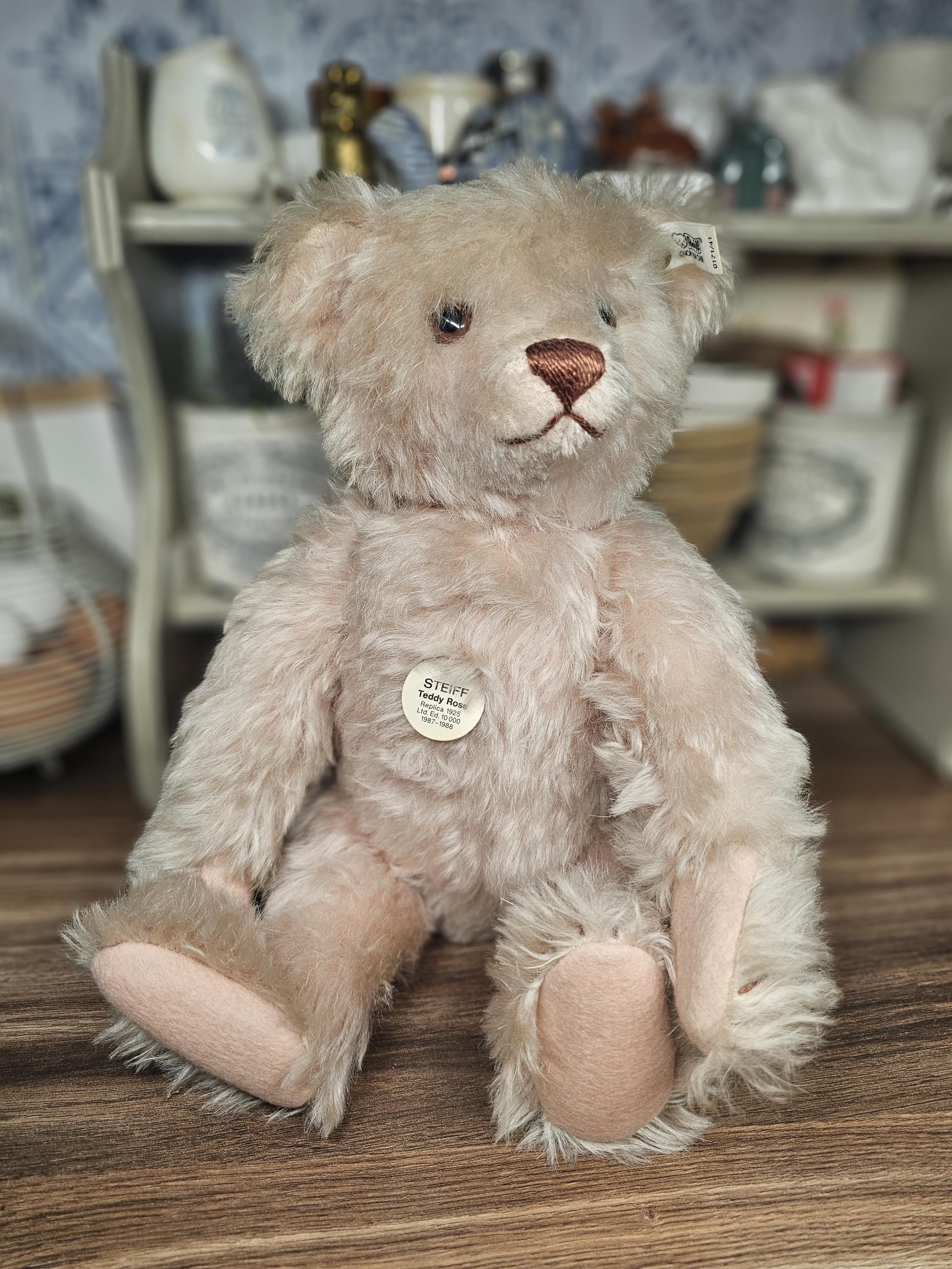 Steiff Teddy Rose - Etsy