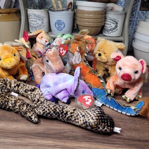 Vintage 2000 TY Beanie Babies Zodiac, Full Set, Collectible Beanie Babies