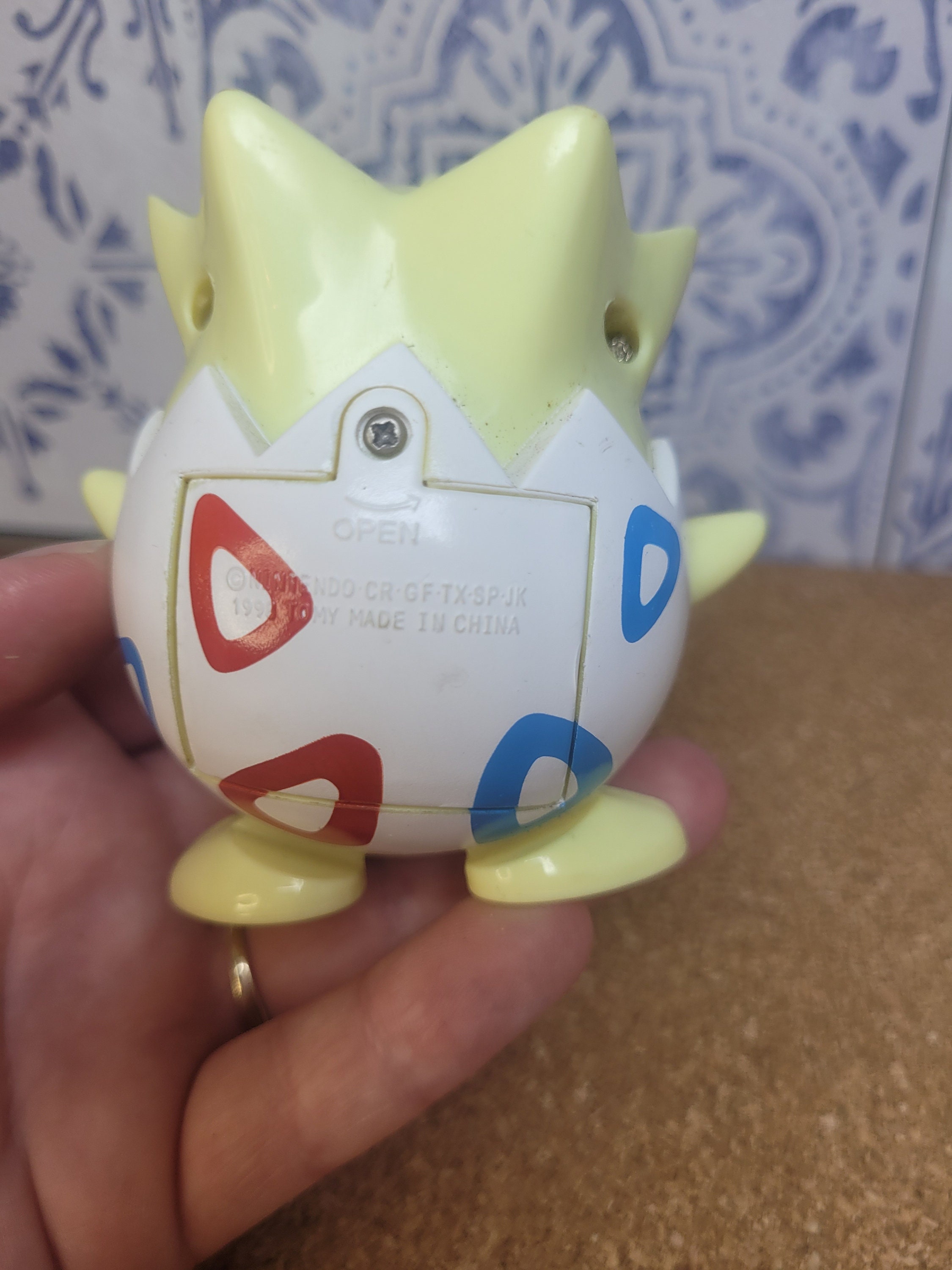 1998 TOMY Pokemon - Togepi - Action Figure Toy Talking Electronic VTG ...