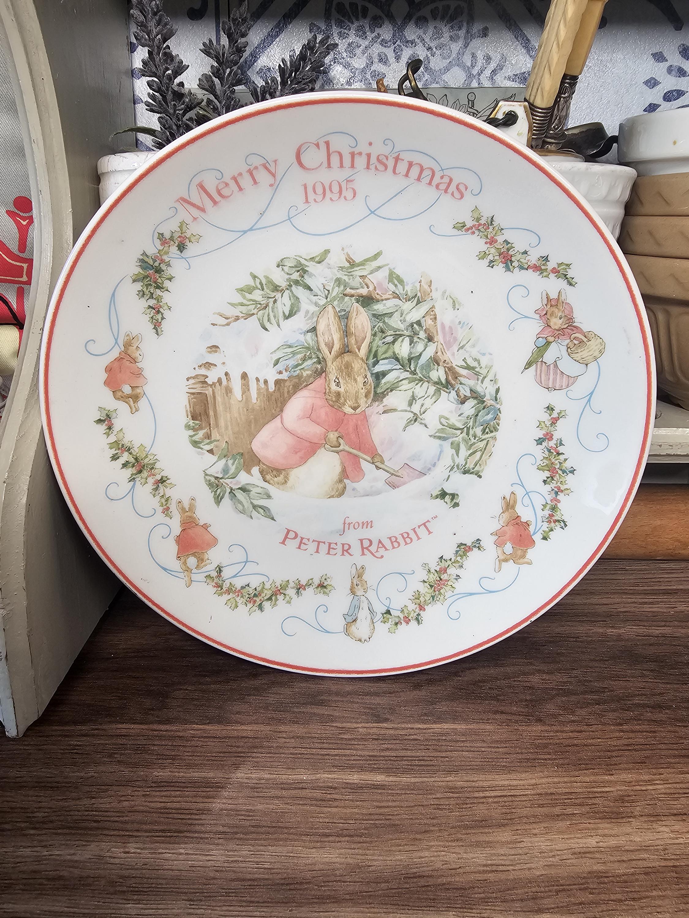 Wedgwood Peter Rabbit Plates 1995 - Etsy