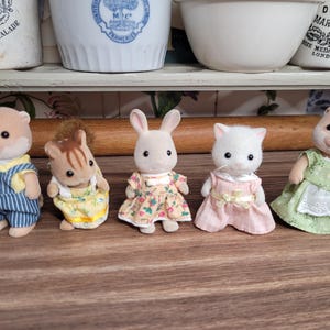 Original Vintage Sylvanian Families 1985-1987 Furry Forest Original Vintage Sylvanian Families 1985-1987 Furry Forest