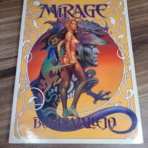1980s Boris Vallejo, Fantasy Art Book, Provocative Art