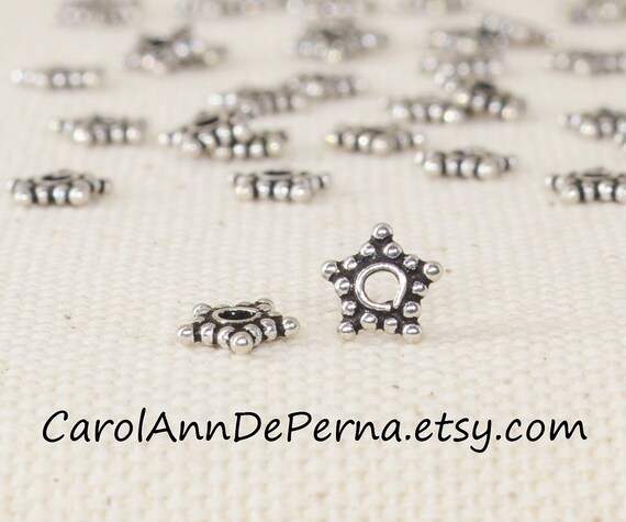 4 Sterling Silver Barrel Beads,6x6mm Sterling Silver Spacer Beads,Silver Spacers,Sterling Silver Beads Spacer