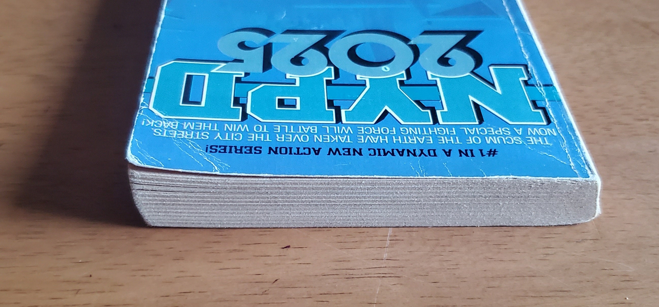 Retro 80s Sci Fi Action Adventure Book: NYPD 2025 by Hal Styker first ...